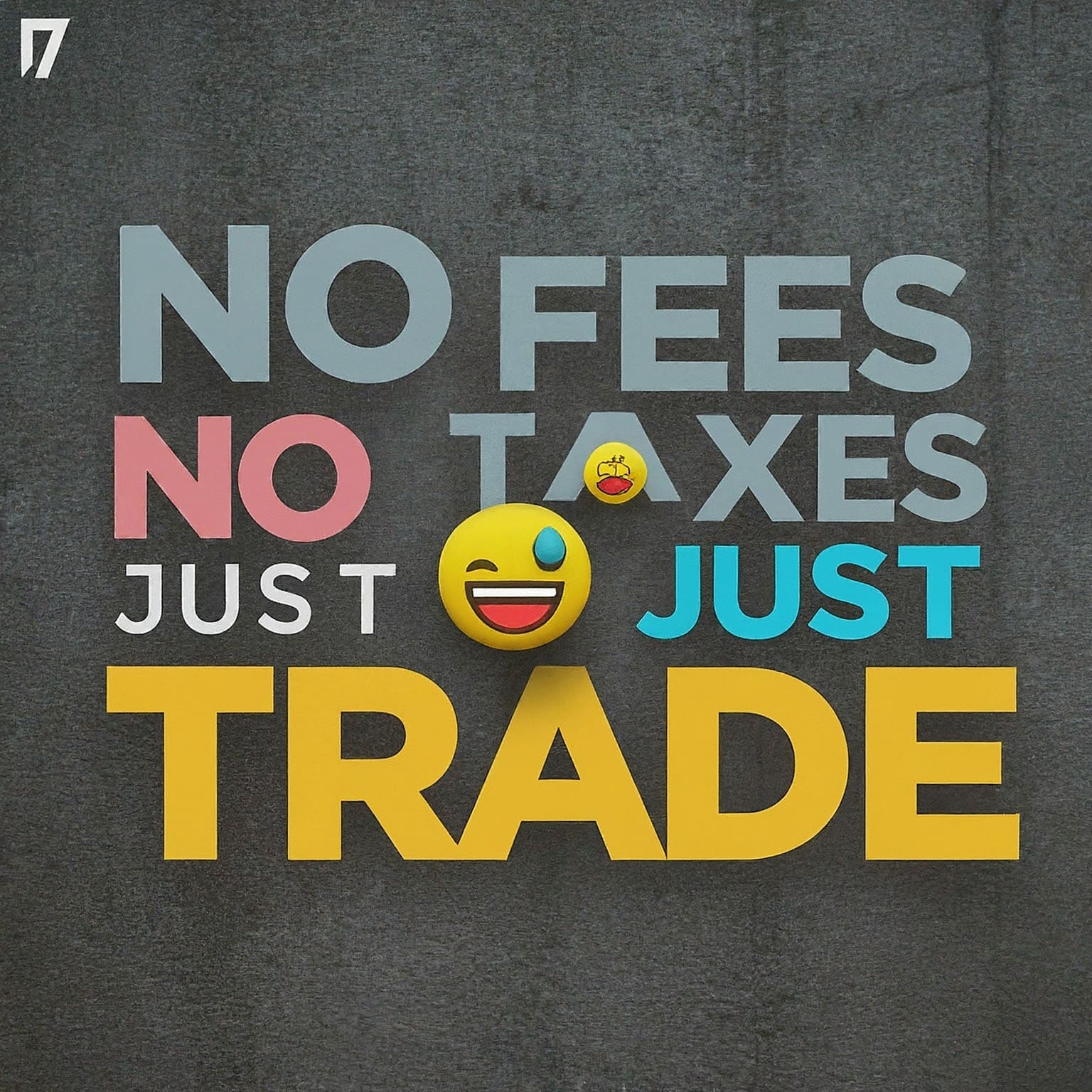 Image of a graphic with text claiming Pi42 has no fees, taxes, or trading fees, and allows loss setoffs.