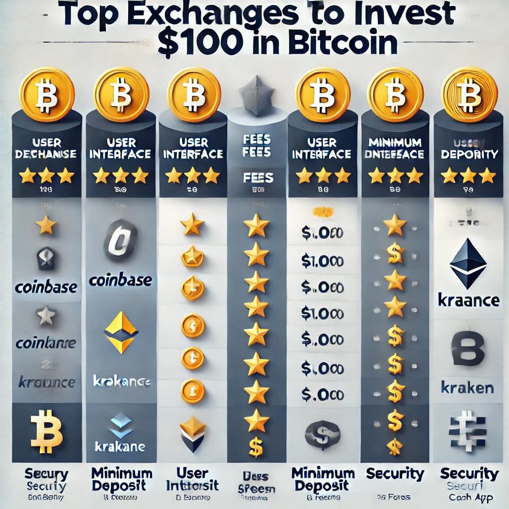 Top Exchanges to Invest $100 in Bitcoin." Top Exchanges to Invest $100 in Bitcoin."