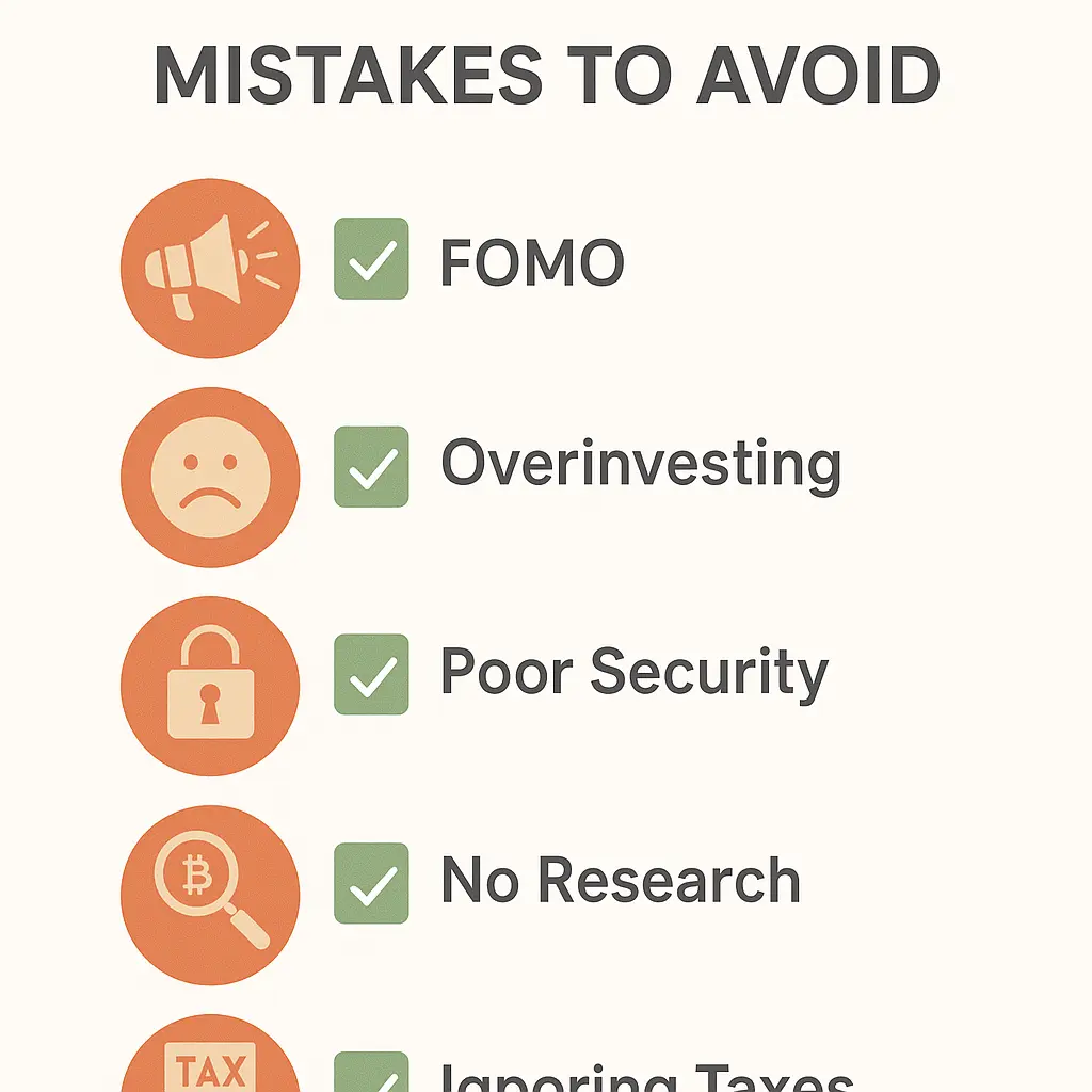 crypto mistakes to avoid