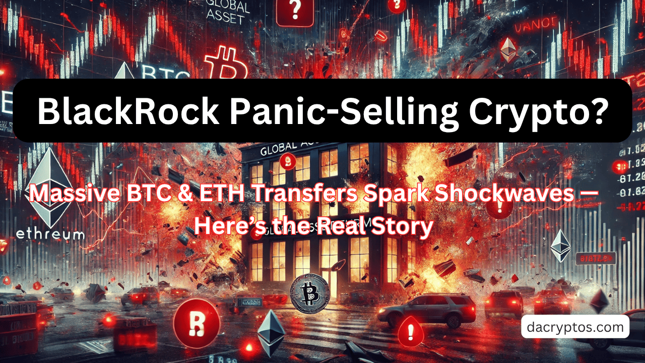 BlackRock Panic-Selling Crypto?
