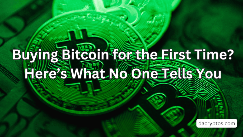 Buying Bitcoin for the First Time