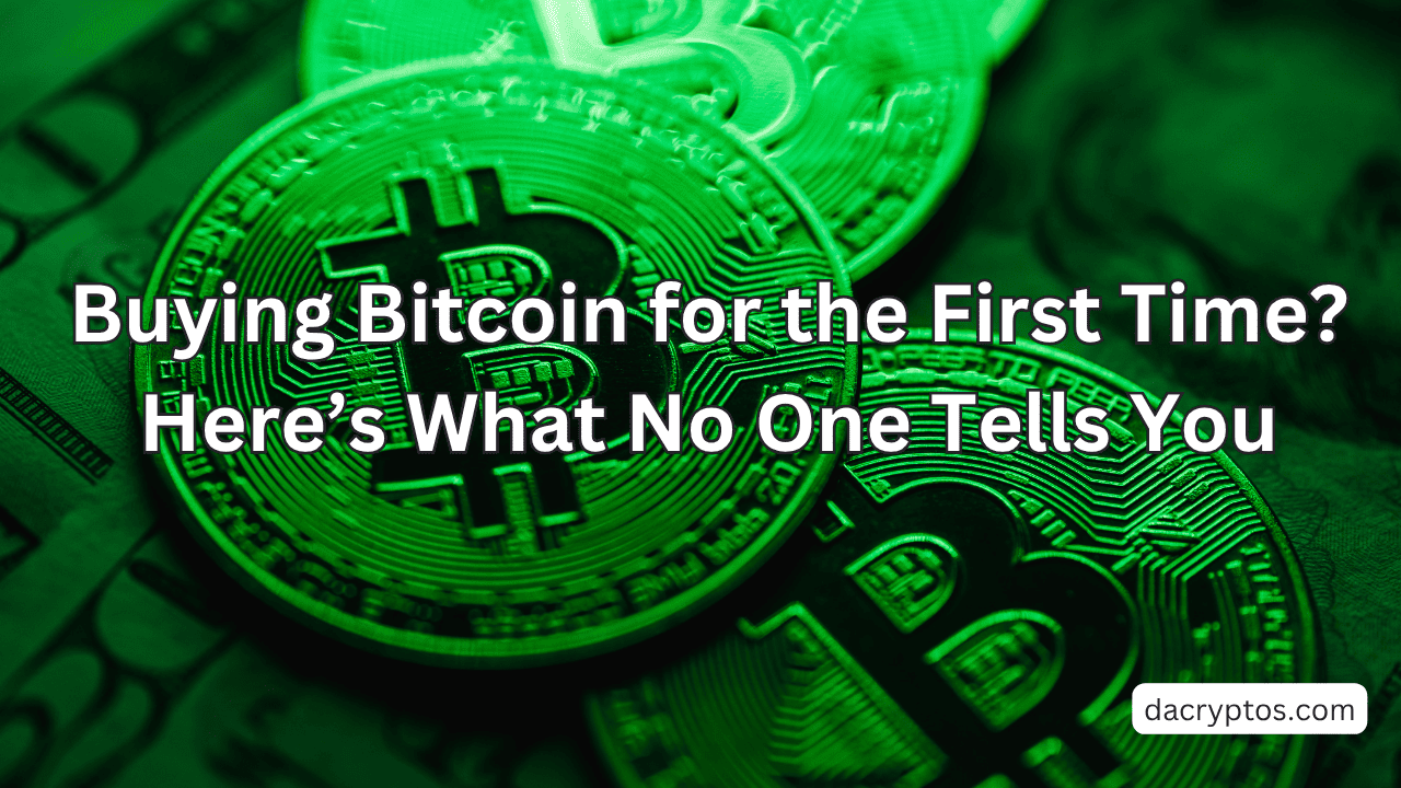Buying Bitcoin for the First Time