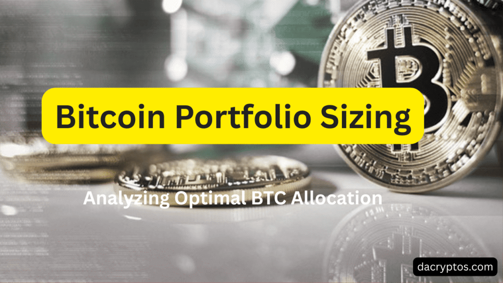 Bitcoin Portfolio Sizing