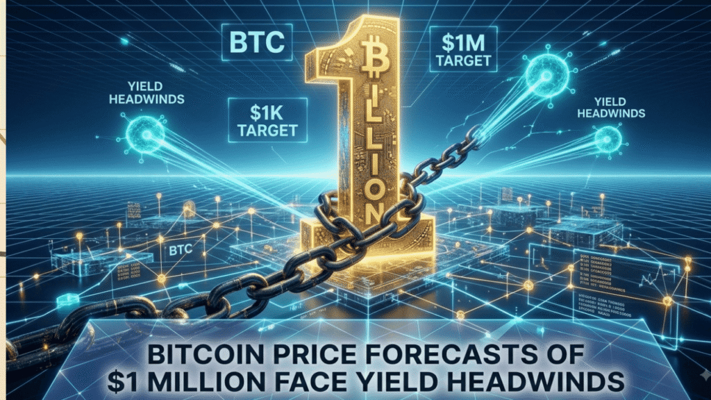 Bitcoin Price Forecasts of $1 Million Face Yield Headwinds