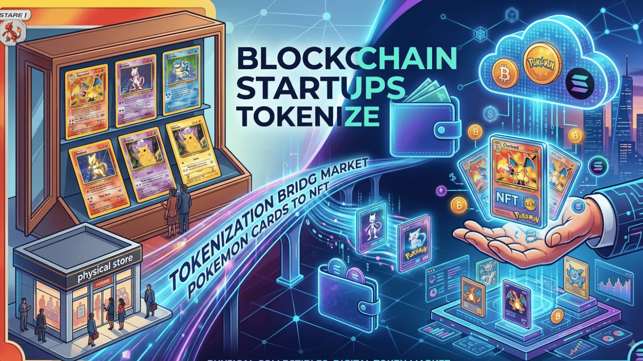 Blockchain Startups Tokenize Pokemon Card Market