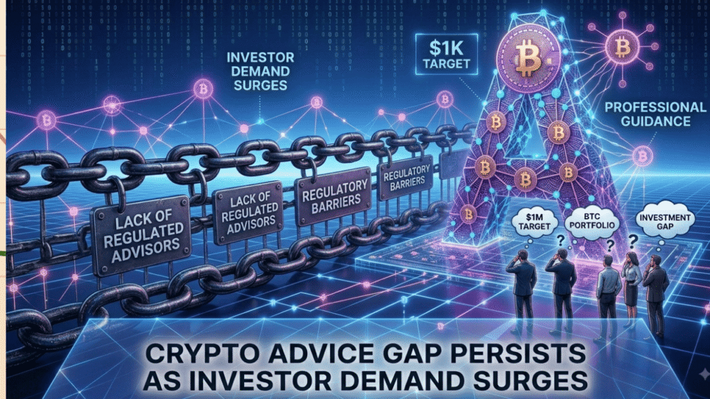 Crypto Advice Gap Persists as Investor Demand Surges