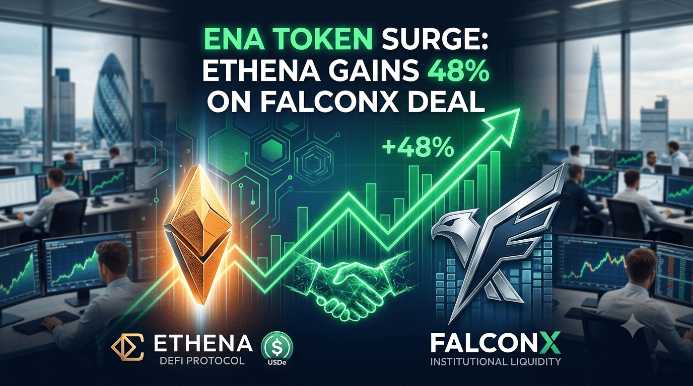 ENA token surge: Ethena gains 48% on FalconX deal
