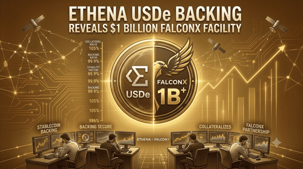 Ethena USDe backing Reveals $1 billion FalconX facility