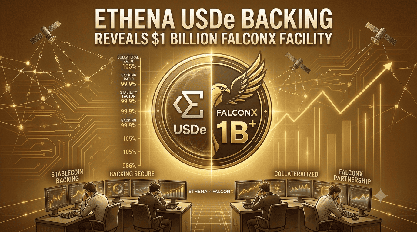 Ethena USDe backing Reveals $1 billion FalconX facility