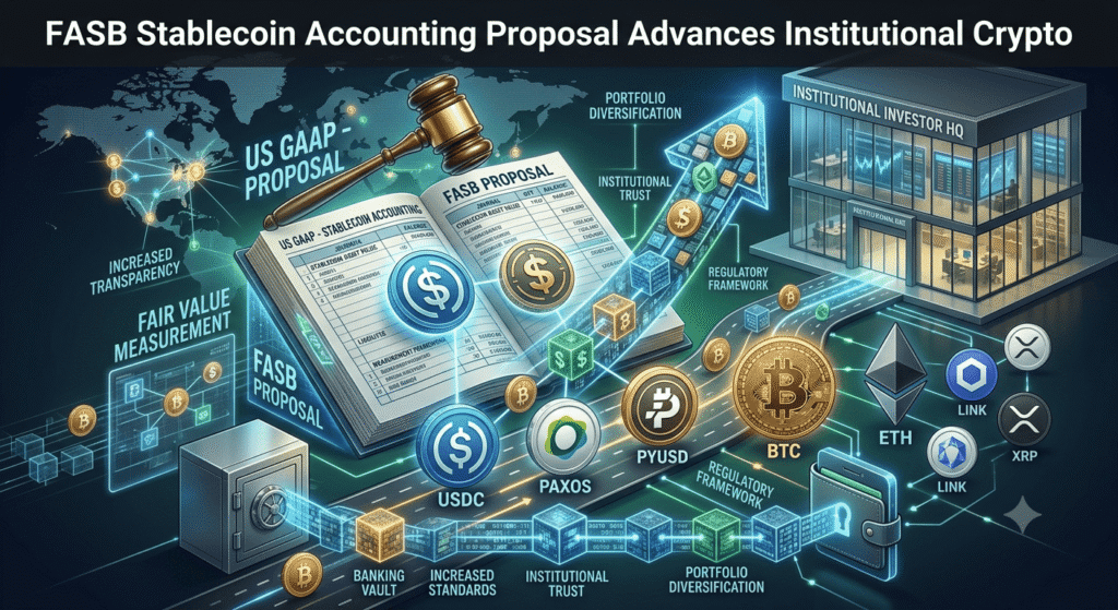FASB Stablecoin Accounting Proposal Advances Institutional Crypto