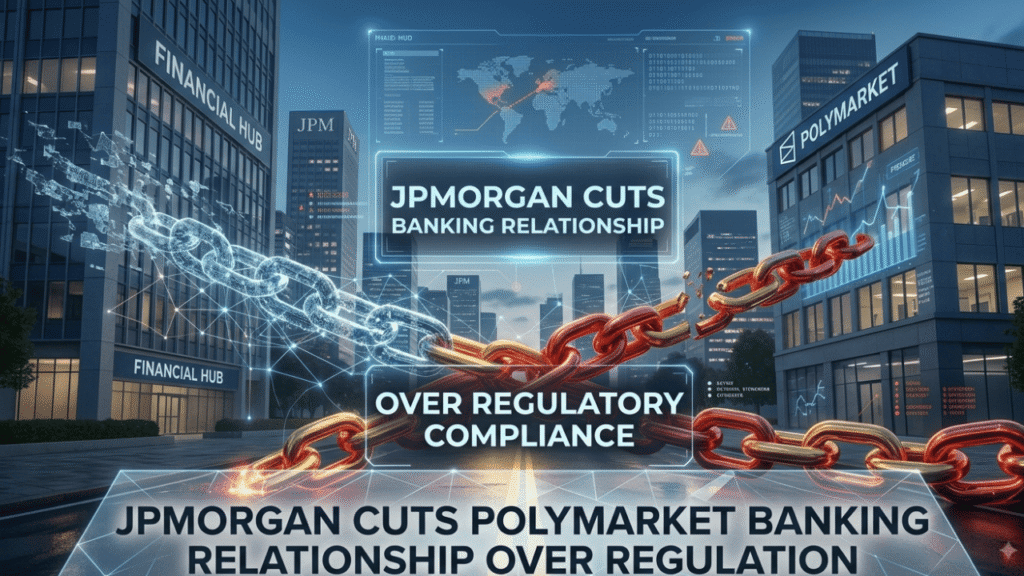 JPMorgan Cuts Polymarket Banking Relationship Over Regulation