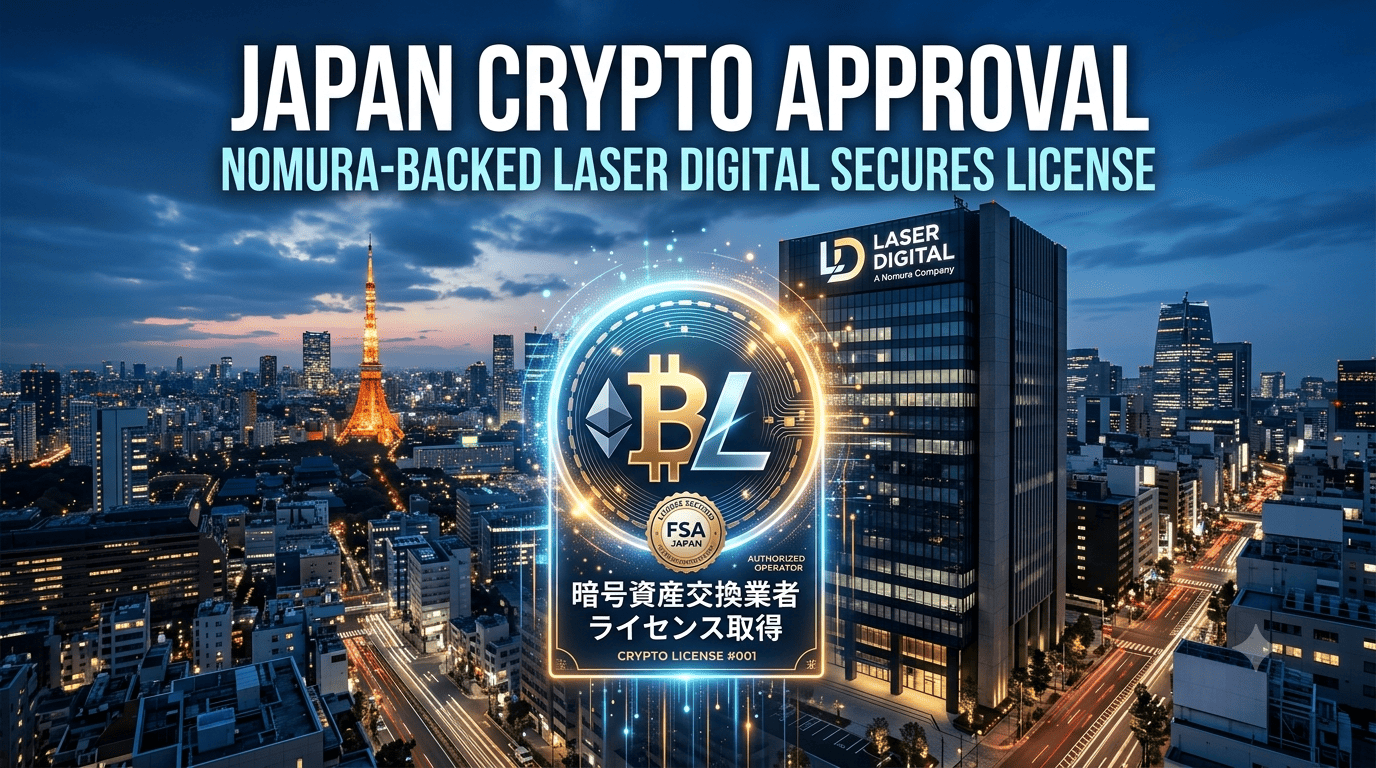 Japan Crypto Approval: Nomura-Backed Laser Digital Secures License
