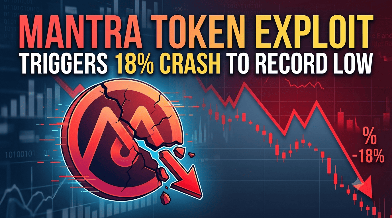 MANTRA token exploit triggers 18% crash to record low