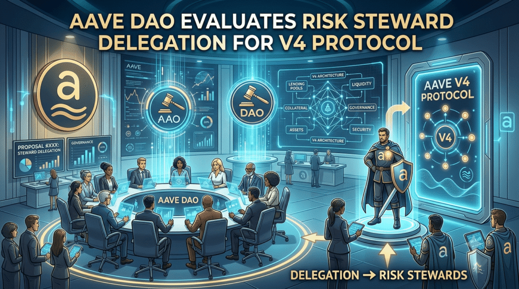 Aave DAO Evaluates Risk Steward Delegation for V4 Protocol