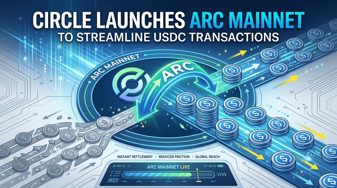 Circle Launches Arc Mainnet to Streamline USDC Transactions