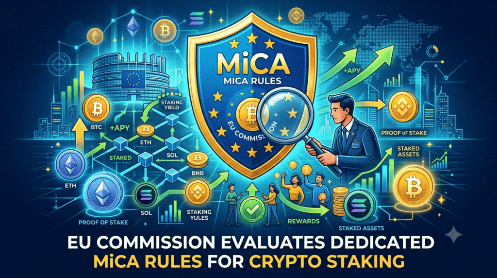 EU Commission Evaluates Dedicated MiCA Rules for Crypto Staking