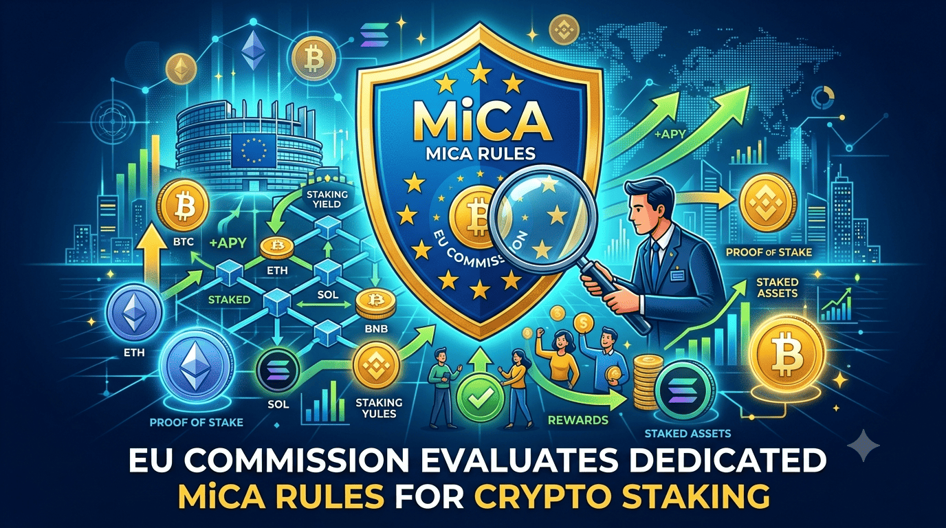 EU Commission Evaluates Dedicated MiCA Rules for Crypto Staking