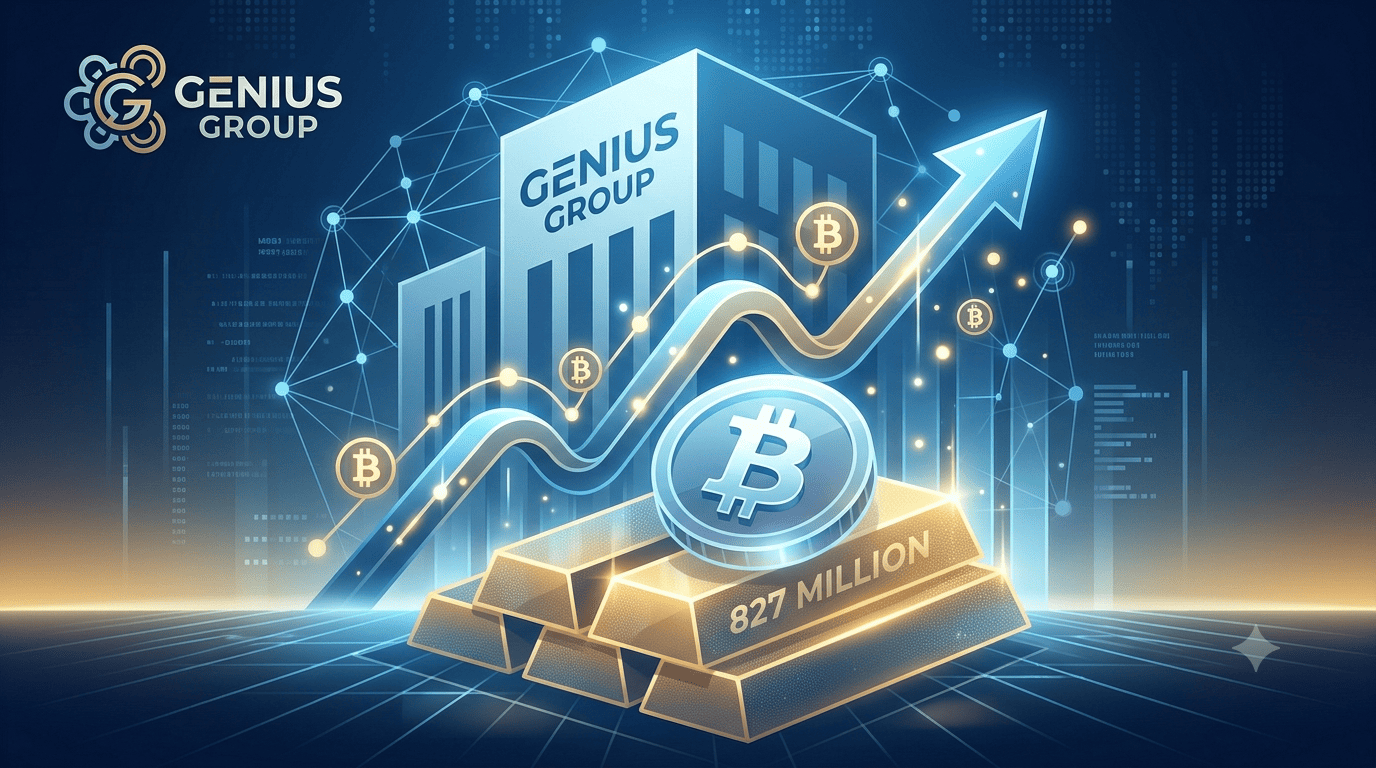 Genius Group Restarts $827 Million Bitcoin Treasury Strategy