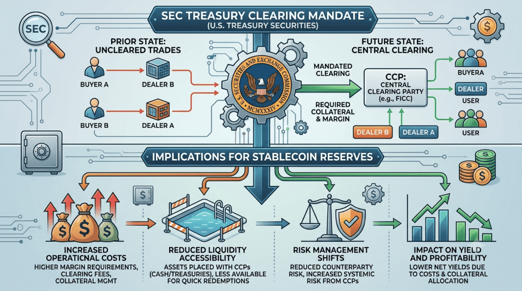 SEC Treasury Clearing Mandate: Implications for Stablecoin Reserves